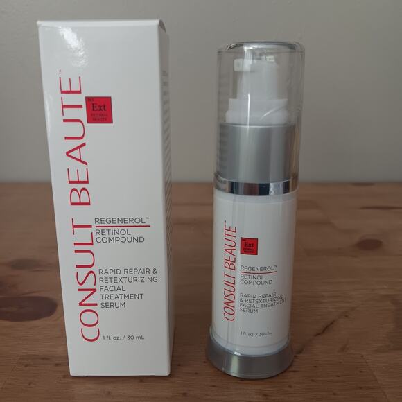 Consult Beaute Regenerol Retinol Compound RAPID Repair Facial Serum 1 fl oz - Picture 1 of 5
